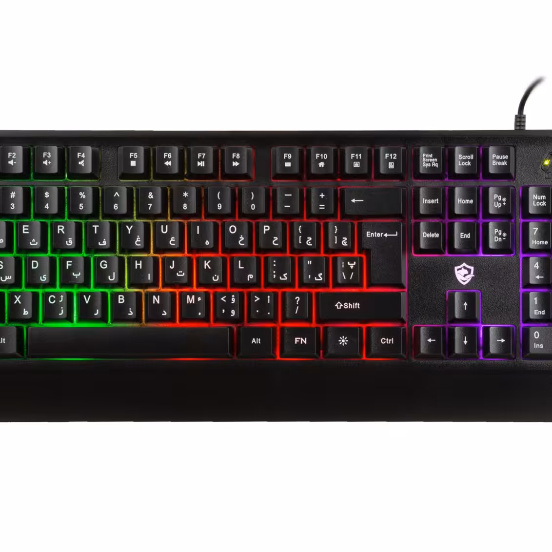 کیبورد مخصوص بازی بیاند مدل Beyond Keyboard RGB BGK 3300