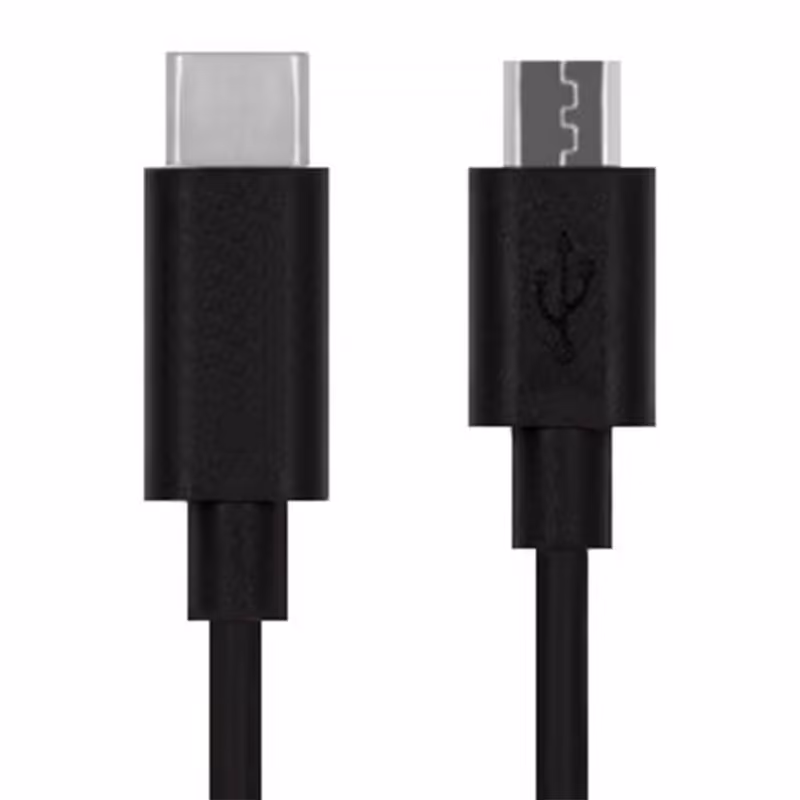 کابل یو اس بی 2 تایپ سی به یو اس بی 2 میکرو کی نت پلاس Knet Plus USB2.0 type c to USB Micro  Cable