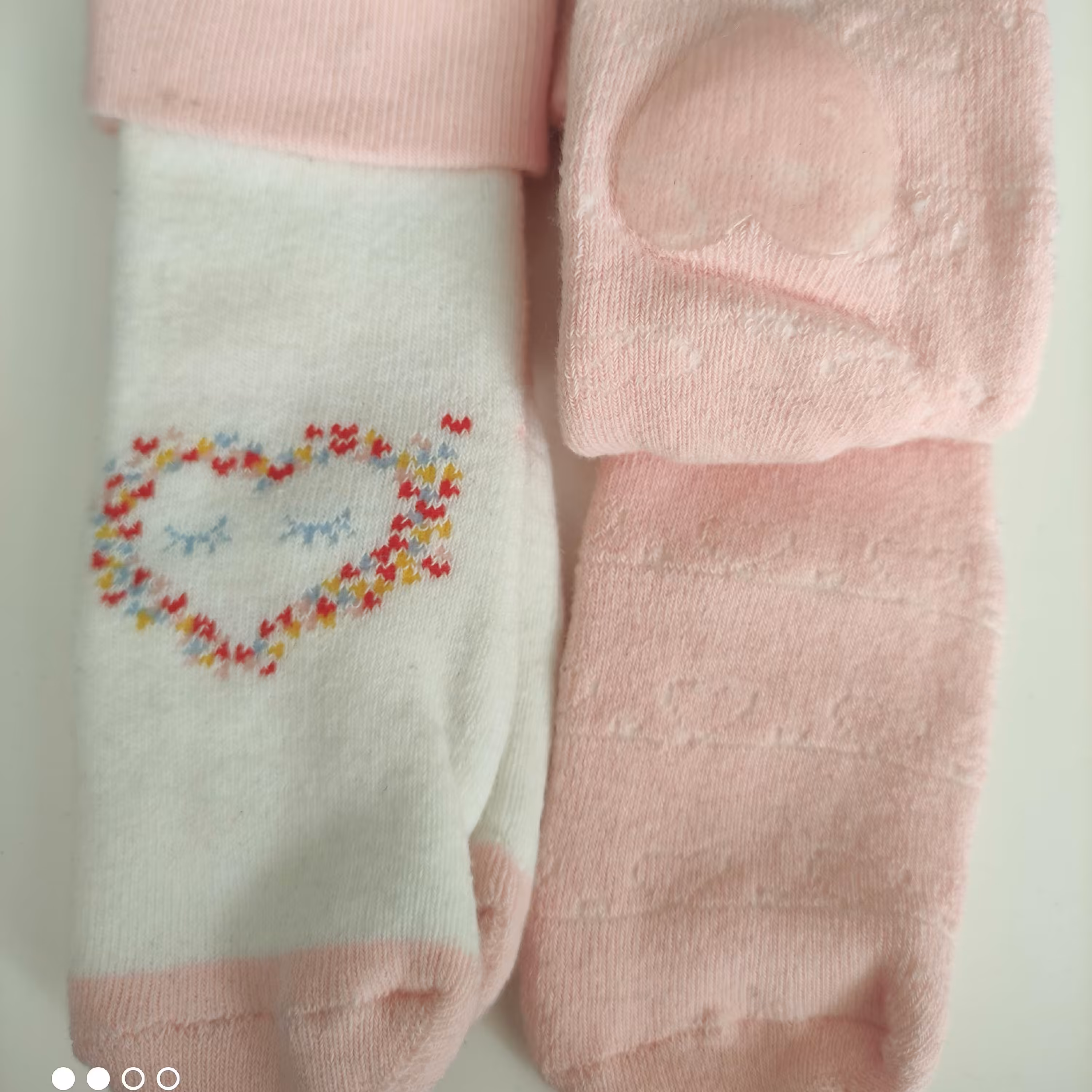  جوراب دخترانه استپ دار  لوپیلو ، پک دوعددی ،ارگانیک و ضدحساسیت