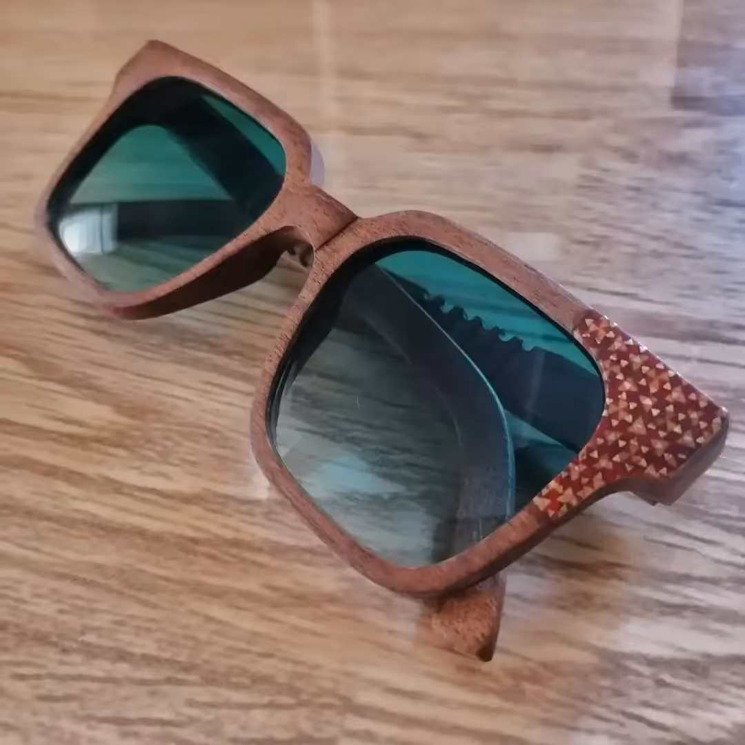 عینک چوبی کد 112