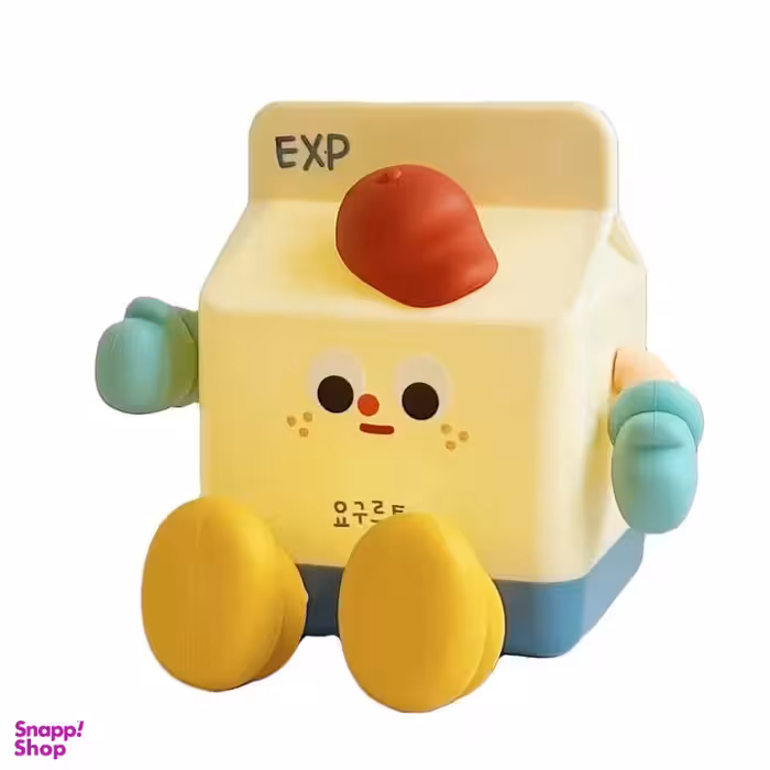 چراغ خواب سیلیکونی طرح شیر پاکتی