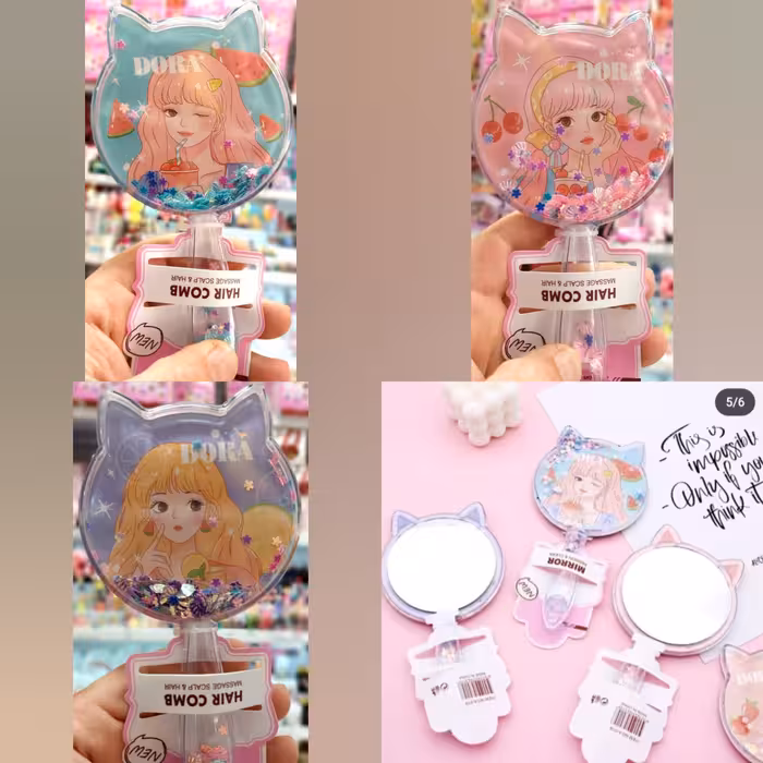 اینه دستی  اینه جیبی اینه ارایشی  اینه بچه 