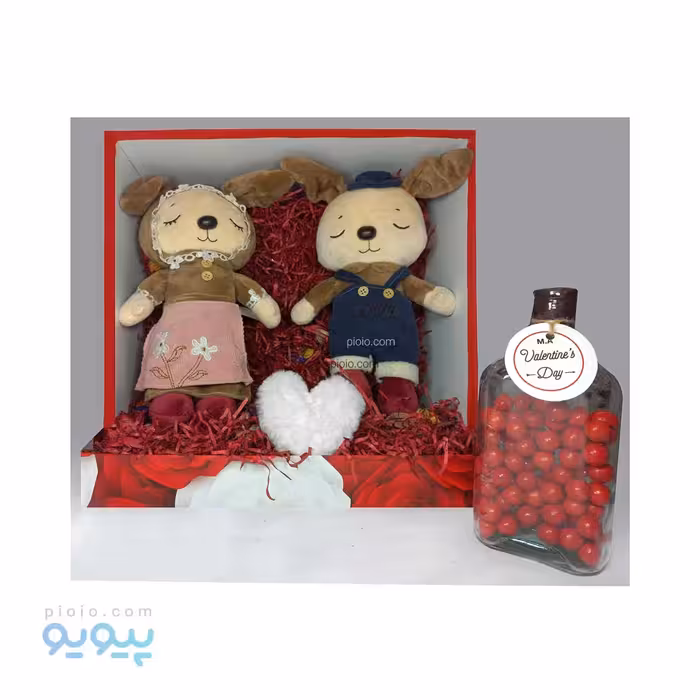 پک کادو ولنتاین خانم و آقای خرگوش کشاورز