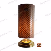 آباژور رومیزی طرح دار کد C9