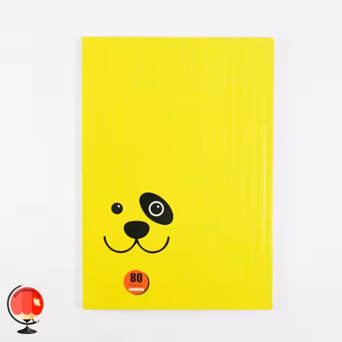 دفتر نقاشی 80 برگ طرح سگ آپادانا