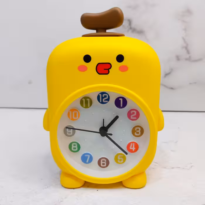 ساعت رومیزی حیوانات طرح جوجه (کد 06)