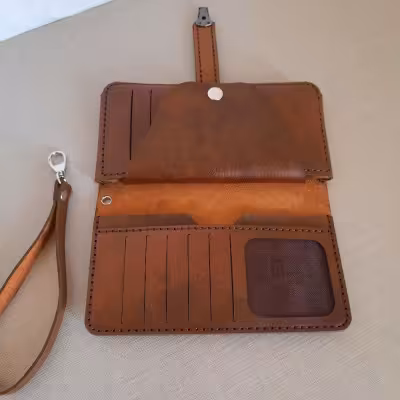 کیف پول چرم اصل