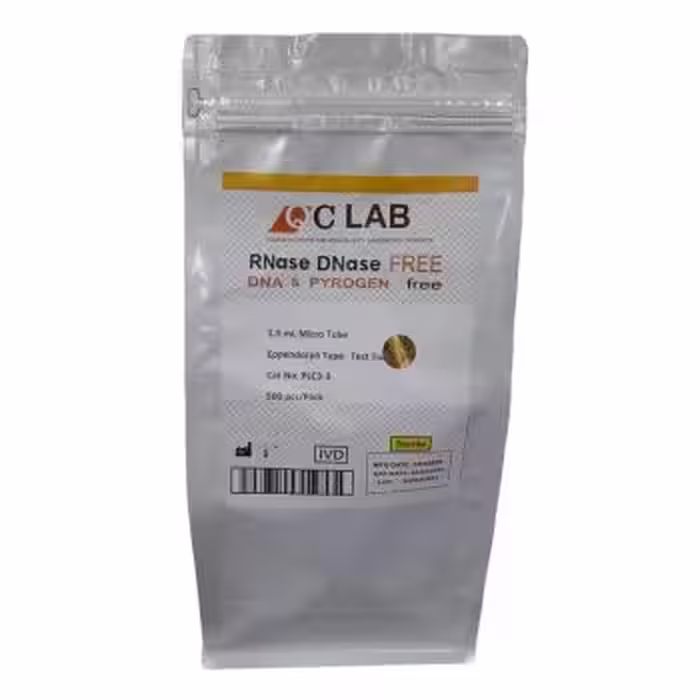 میکروتیوب 1٫5 میلی لیتری QC Lab بسته 500 عددی
