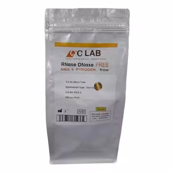 میکروتیوب 1٫5 میلی لیتری QC Lab بسته 500 عددی