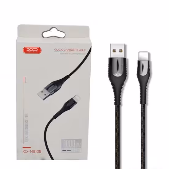 کابل آیفون (lightning) طول 1 متر ایکس او (XO) مدل XO-NB138


