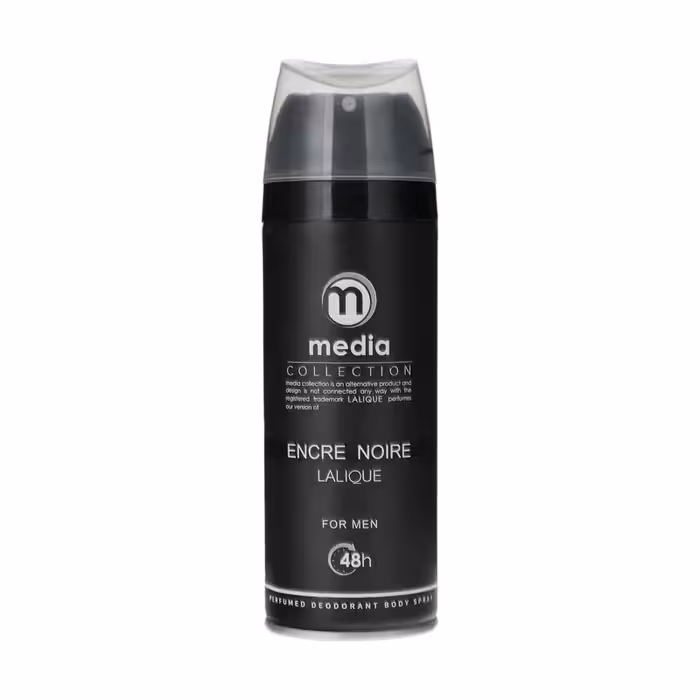 اسپری بدن مردانه مدیا مدل انکر نویر لالیک حجم 200 میلی لیتر