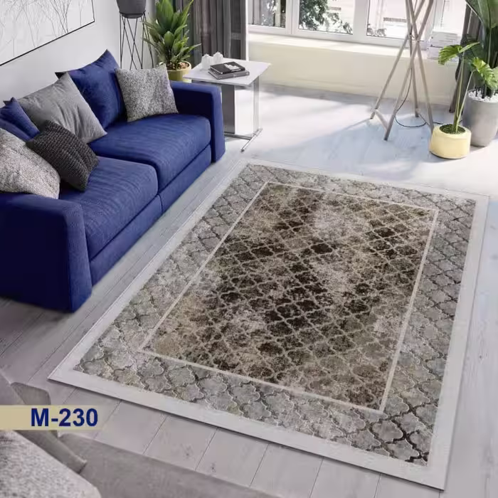 رو فرشی کشی(کاور فرش) کد230  کالای خواب متین (قابل سفارش در ابعاد 12و9و6و4 متری)