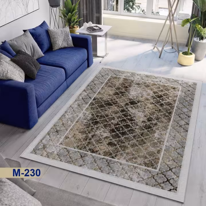 رو فرشی کشی(کاور فرش) کد230  کالای خواب متین (قابل سفارش در ابعاد 12و9و6و4 متری)