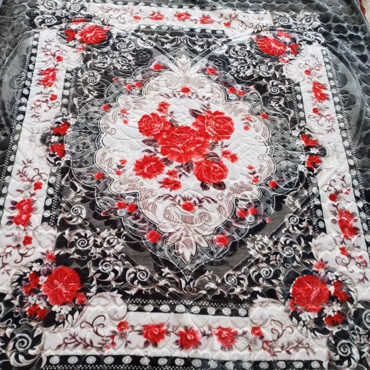 پتو دونفره فوق برجسته خارجی Deluxe corea دورو فوق زیبا و لاکچری