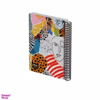 دفتر 150 برگ وزیری جلد سخت سیمی الیپون کد 9021