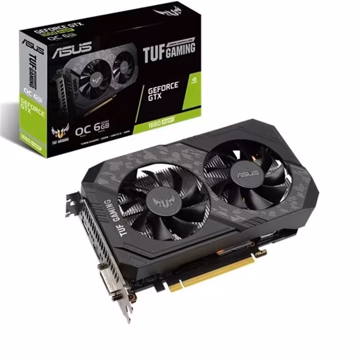 کارت گرافیک ایسوس TUF GeForce GTX 1660 Super OC 6GB Gaming