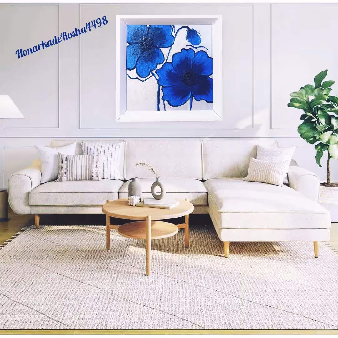 تابلو دکوراتیو مدل برگ 