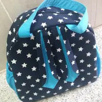 کیف وسایل نوزاد از پارچه کتان ارسال رایگان 