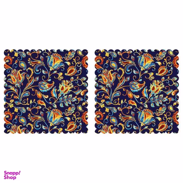 رومیزی رنس مدل T3-42070 سایز 40x40 سانتی متر مجموعه 2 عددی