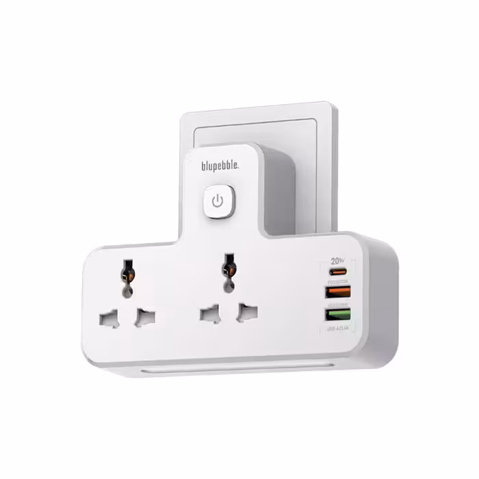 آداپتور دیواری محافظ برق بلو پبل - فروشگاه اینترنتی زومیکس