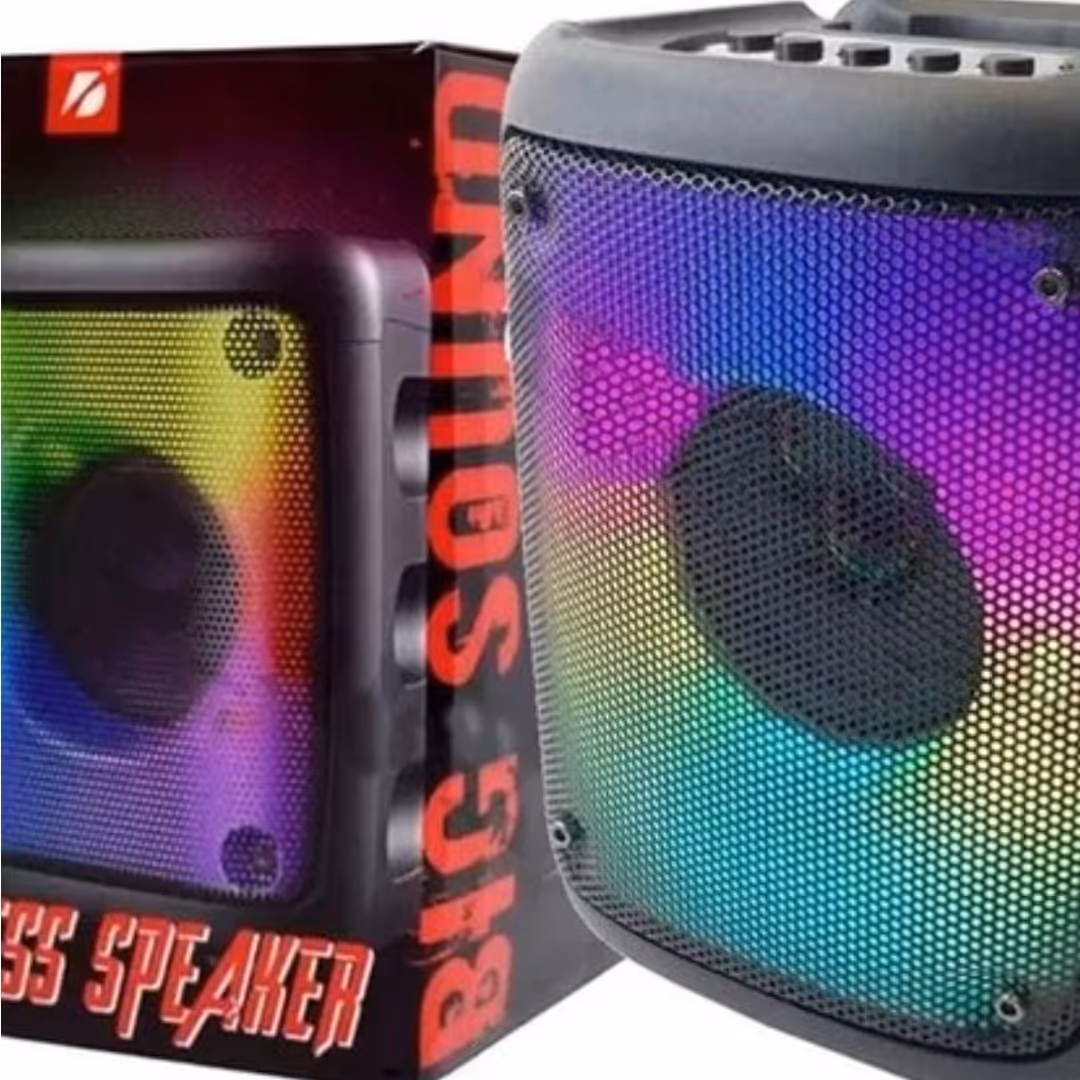 اسپیکر بلوتوثی با رقص نور عالی مدل1576 گرید A