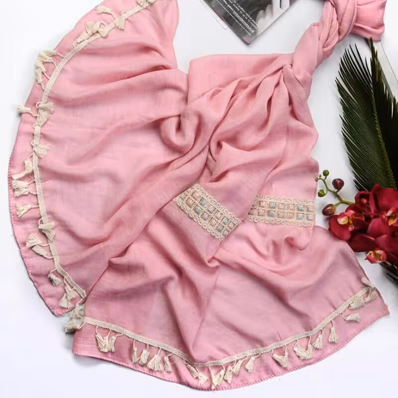 شال نخی مجلسی نخ اسلپ بسیار خنک