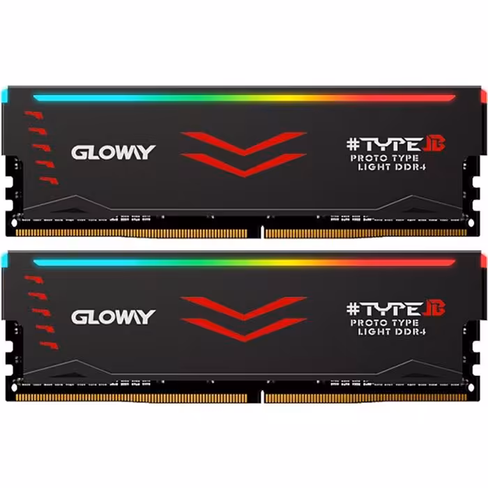 رم دسکتاپ DDR4 گلووی 3200 مگاهرتز CL16 مدل loki w2 ظرفیت 16 گیگابایت