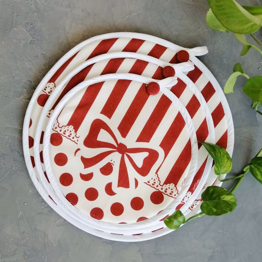 دمکنی مخمل نسوز مدل ماهین طرح 31