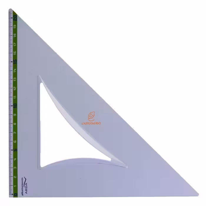 گونیا 30 سانت 45 درجه الومینیومی اردا