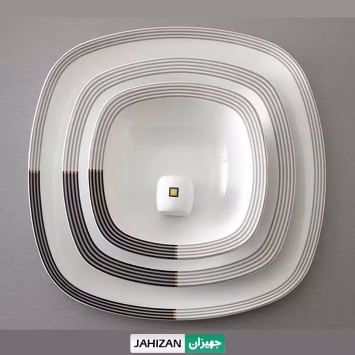 سرویس چینی زرین 27پارچه وگاس اوریت سری کواترو (عالی)