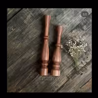 جا شمعی چوب گردو