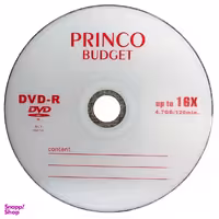 دی وی دی خام پرینکو کد 100 بسته 2 عددی