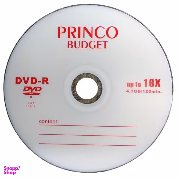 دی وی دی خام پرینکو کد 100 بسته 2 عددی