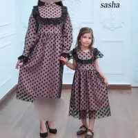 پیراهن ست و تک مادردختری تور