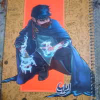 دفتر مشق 100برگ سیمی ایلیا . کمیکا