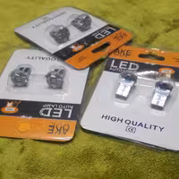 لامپ چراغ کوچک خودرو 5 تایی رنگ قرمز