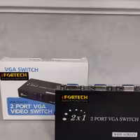 سوییچ 2پورت مانیتور دو میزبان یک دستگاه نمایشگر را به اشتراک می گذارند برند IFORTECH