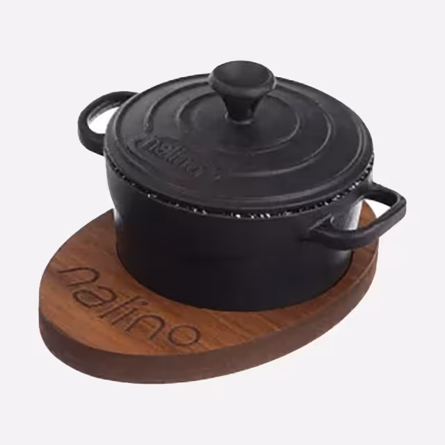 قابلمه چدنی نالینو مدل فلتی Feleti (سایز 12)