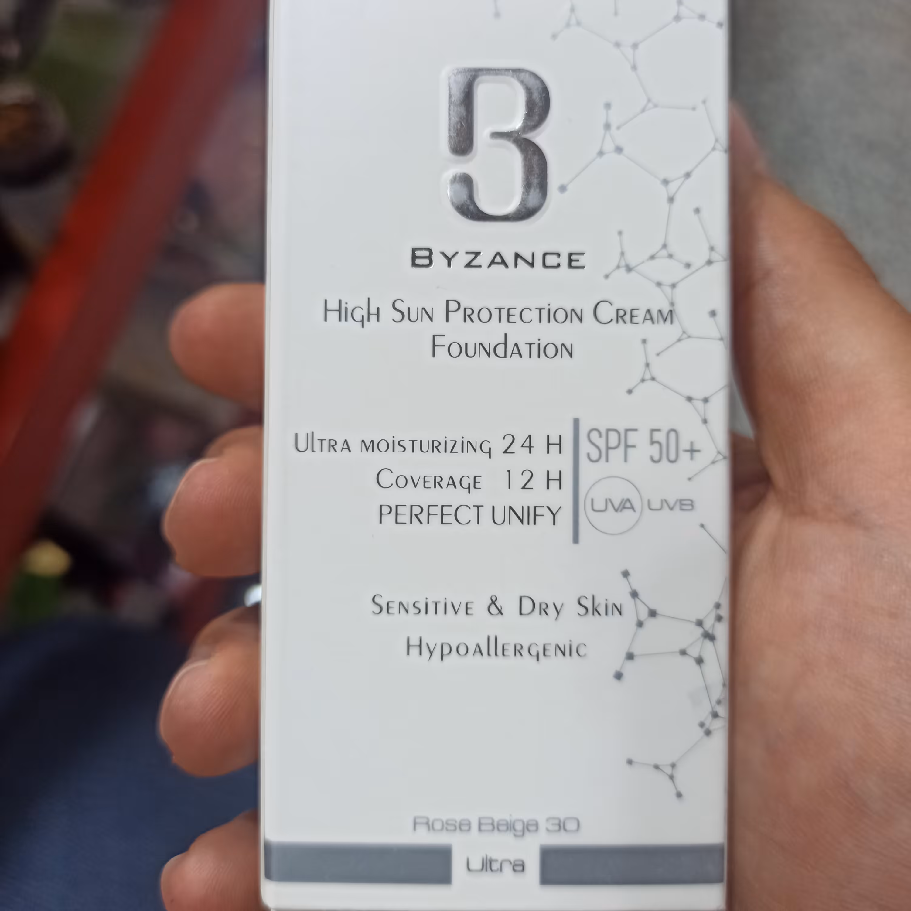 ضد آفتاب بیزانس اصلی رز بژشماره 30 ساخت فرانسه