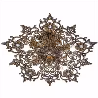 لوستر سقفی چشمه نور 5 شعله کد C2542-لوستر مدرن -لوستر کلاسیک-لوستر آشپزخانه