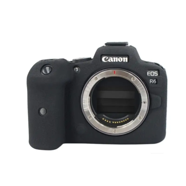 کاور دوربين ژلهاي مشکي Canon Eos R6 cover
