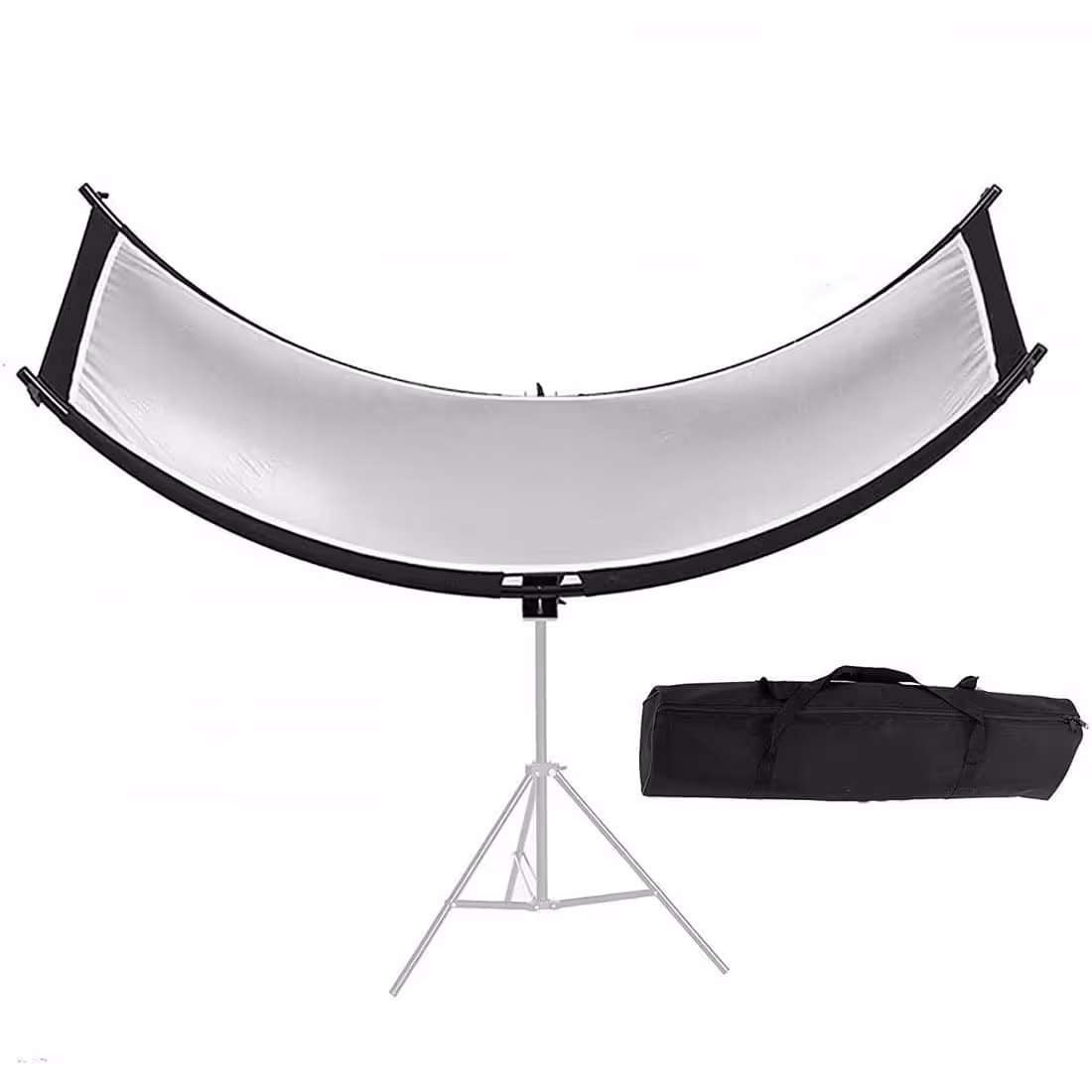 رفلکتور عکاسی خمیده 2 کاره (یو شکل) وسکات 180* 60 مدل U-Shape Curved Light Reflector