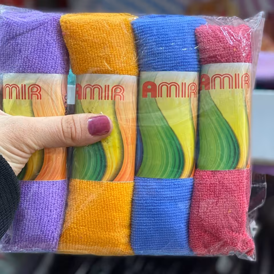 دستمال حوله ای بسته 4 عددی 30در 40