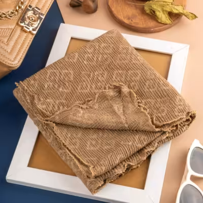 شال گلی گلی وارداتی دستک ساده با رنگبندی زیبا