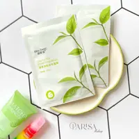 ماسک ورقه ای صورت (نقابی) ضد جوش و کنترل کننده چربی پوست عصاره چای سبز بیسوتانگ 25 گرمی