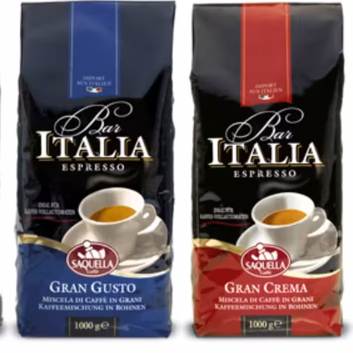 قهوه ایتالیایی ساکوئلا ایتالیا قرمز 