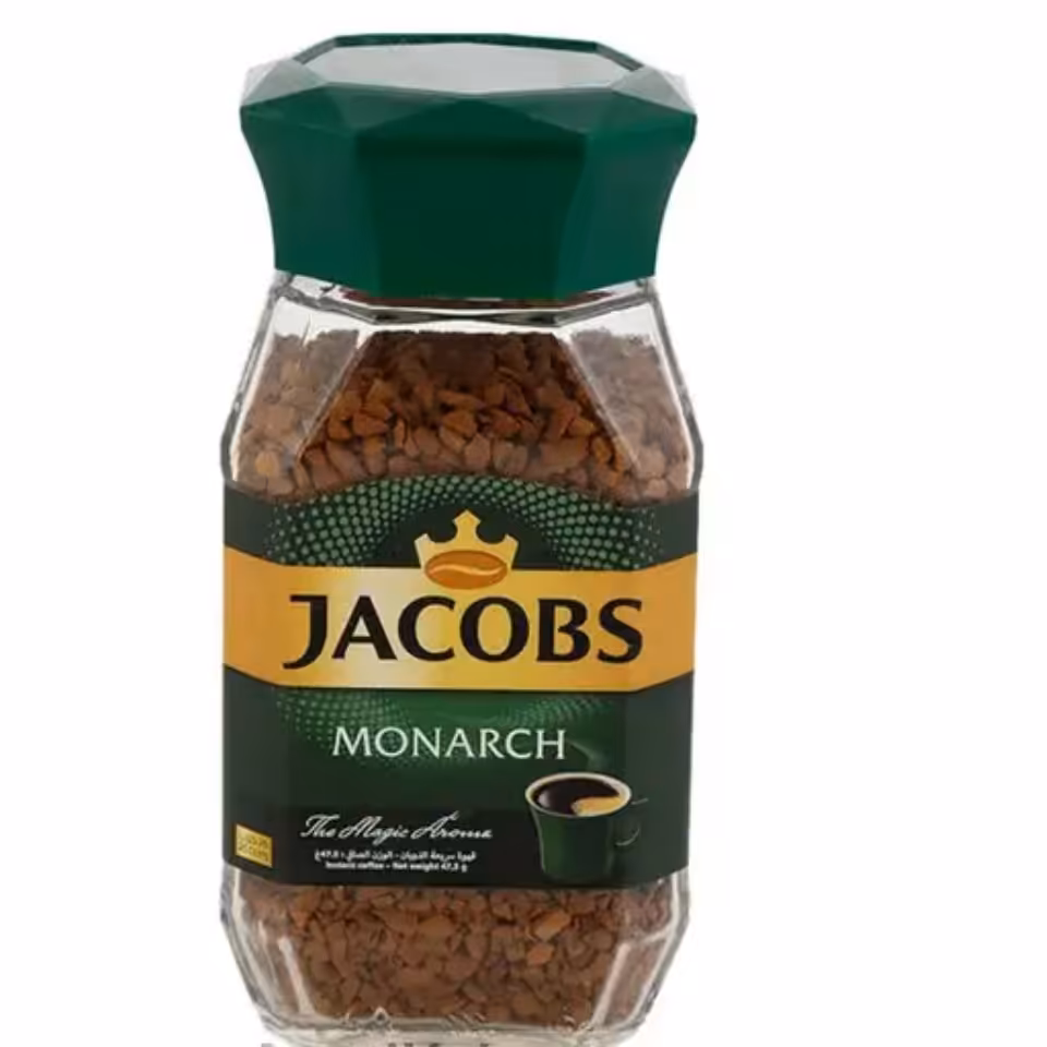 قهوه فوری جاکوبز اصل 50jacobsmonarchگرم
