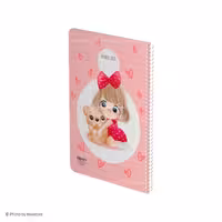 دفتر نقاشی فنری 40برگ وزیری فانتزی الیپون کد 289