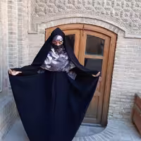 چادر کمری حسنا جنس کرپ تایتانیک