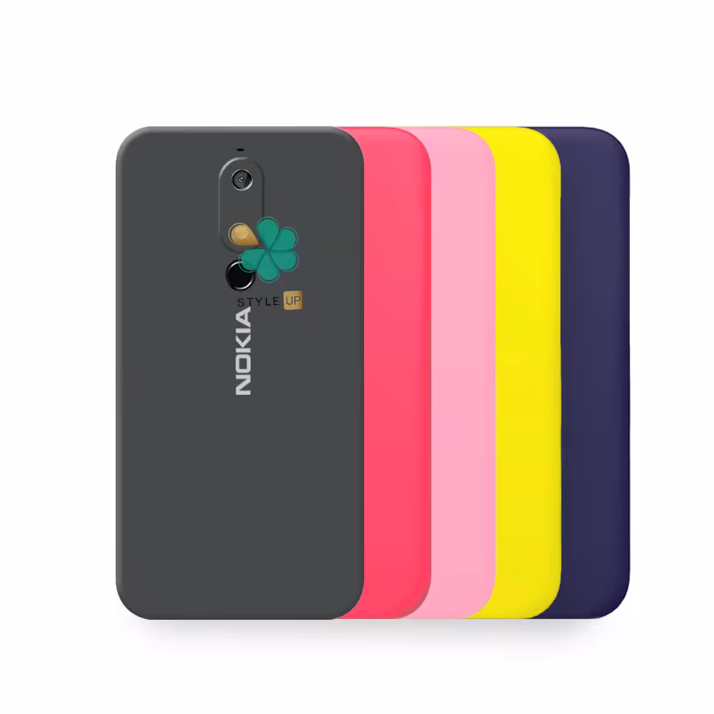 قاب گوشی نوکیا Nokia 5.1 مدل سیلیکونی محافظ لنز دار